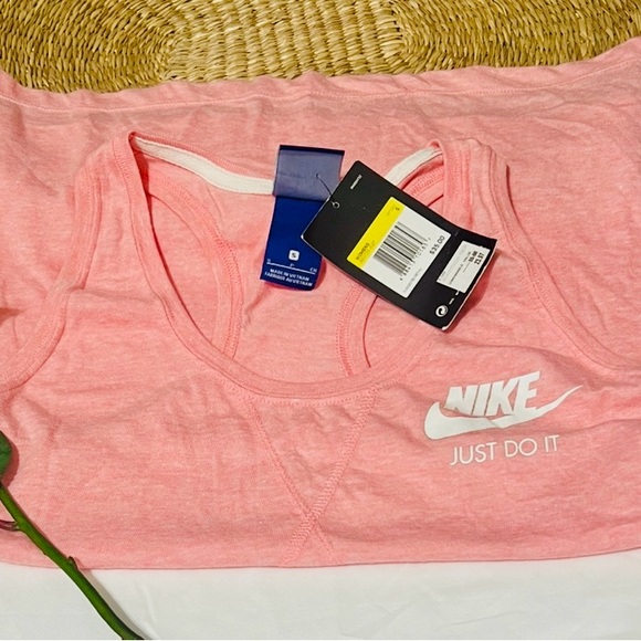 Nike Pink Sleeveless Athletic Tank Top - Picture 6 of 8
